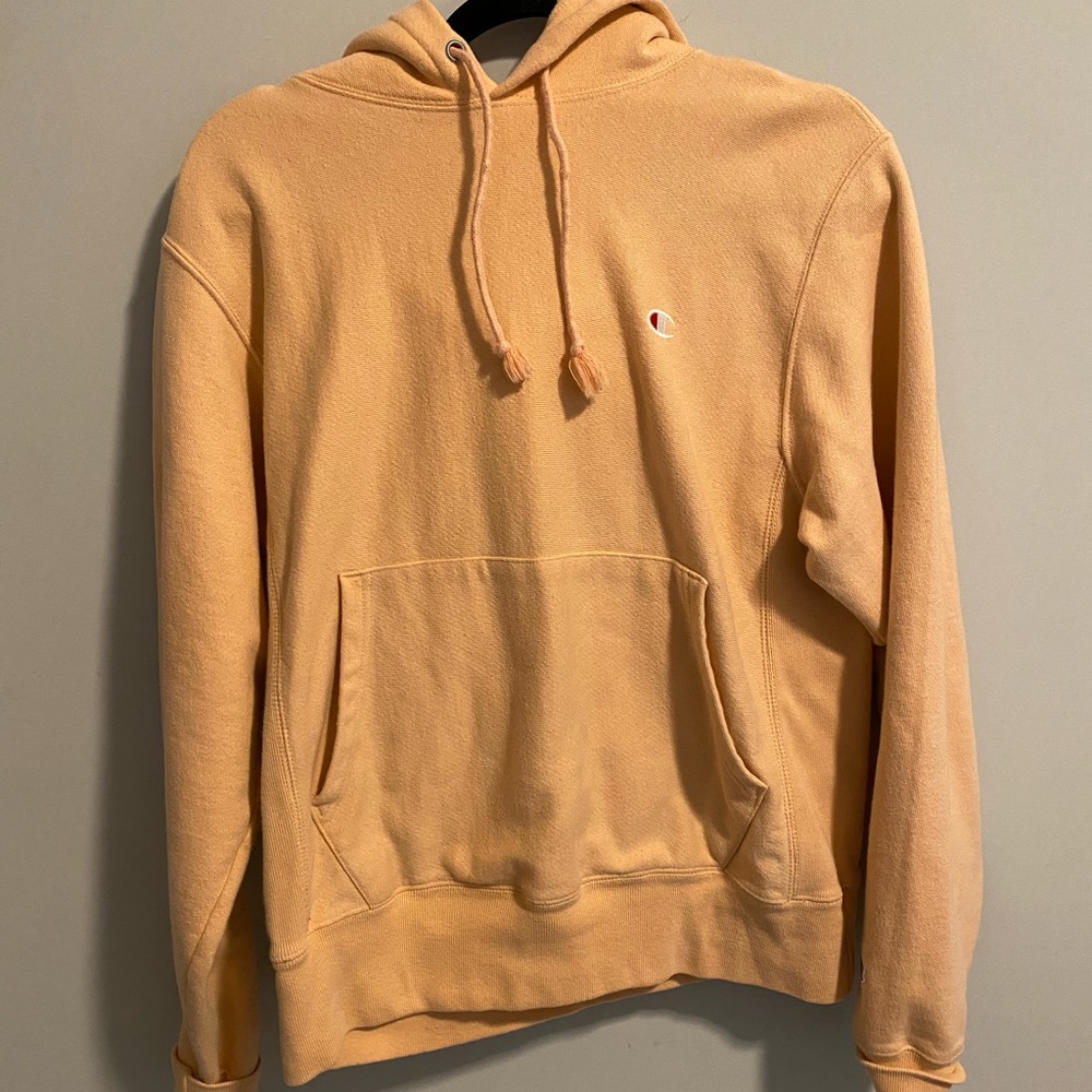 Peach champion hoodie rare color from urban